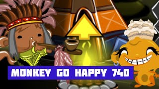 Monkey GO Happy: Stage 740 – Heat Wave in Alaska · Free Game · Walkthrough screenshot 3