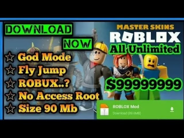 🔥Roblox Mod APK Unlimited Robux v2.594.525, Latest Working VIP MOD