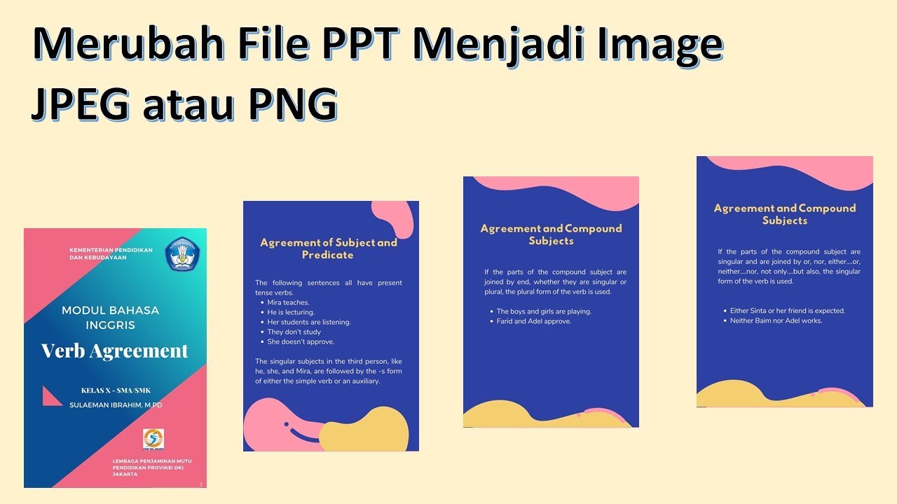 Merubah File PPT Menjadi Image JPEG Atau PNG YouTube Merubah file ppt menjadi image jpeg atau png youtube