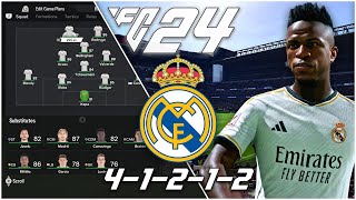 Carlo Ancelottis Real Madrid 4-1-2-1-2 Tactics | EA FC 24