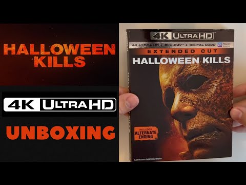 ** HALLOWEEN KILLS 4K UHD BLU-RAY UNBOXING – 2021 **