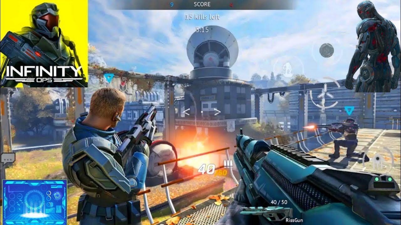 INFINITY OPS: SCI-FI FPS - ANDROID GAMEPLAY