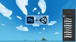 How to create a handpainted skybox for Unity using Photoshop | Minitutorial