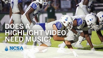 Does a Highlight Video Need Music?