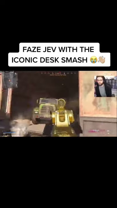 Faze Jev With The Iconic Desk Smash 💥 👋
