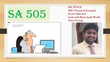 SA 505| External Confirmation| Standard on Auditing 505