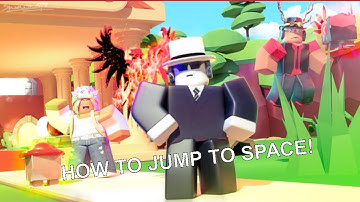HOW TO JUMP TO SPACE!!! New Island! [SPACE 🚀] Tapping Simulator!