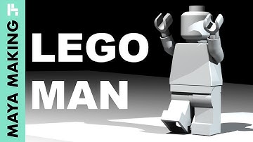 Maya Making - LEGO MAN