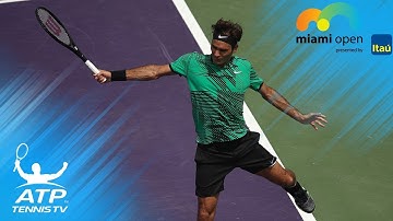 Roger Federer Top 10 Shots at Miami Open