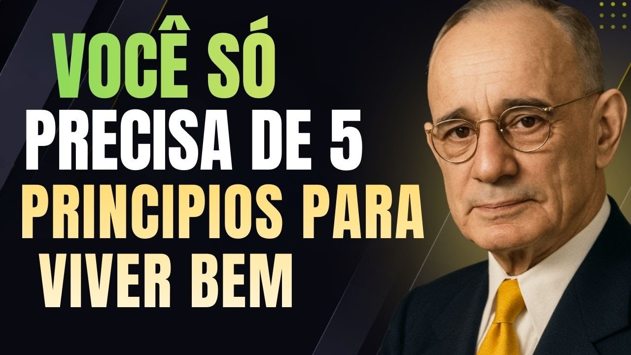 5 Principios Que Organizarão Toda a Sua Vida