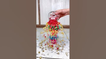 Super Nice Falling Beads #reverse #shorts #satisfying #entertaining #fun #beads #short #asmr #funny