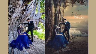 Romantic Couple-Manipulation Photo Editing-Speed Art