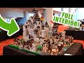 Huge LEGO Castle with Amazing Full Interior –  Dungeon Torture Chamber, Throne Room, Armory &amp; More!