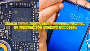 Xiaomi redmi 10,10c,10A lte No service network fix || redmi 10,10c,10A 4g network not working fix