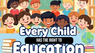 Every Child Deserves to Learn 📚✨ | The Right to Education