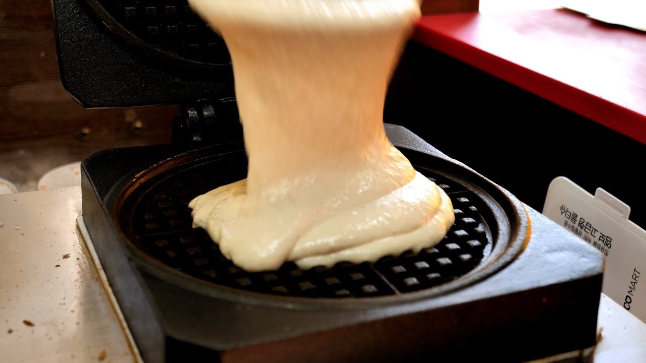 Вкусный крем вафельный - Корейская еда