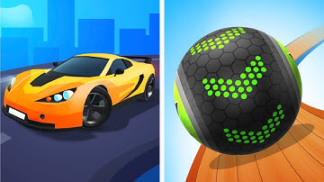 Race Master 3d Vs Going Balls Max Levels Update Walkthrough Android iOS Gameplay