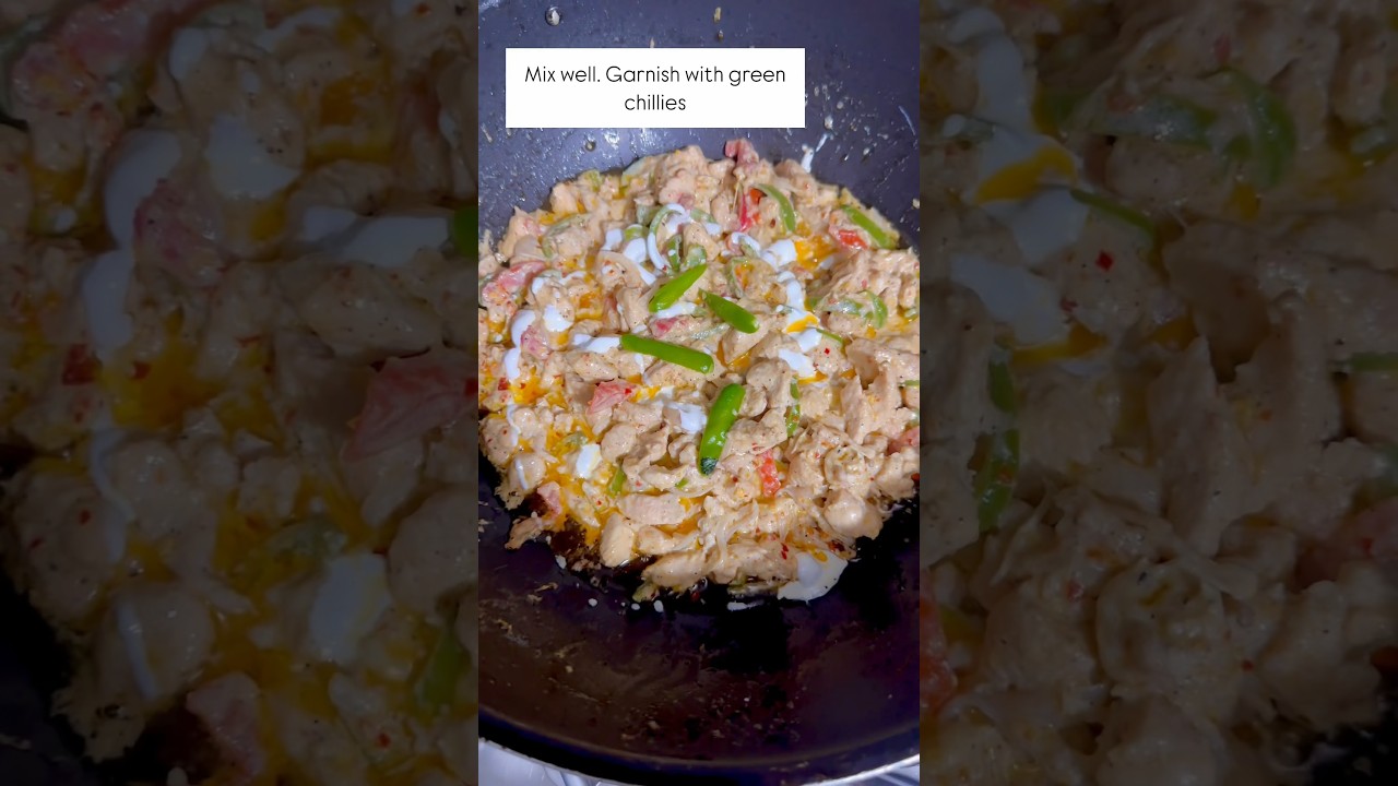 Chicken jalfrezi | white jalfrezi