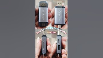 Best 6 in 1 OTG Card Reader with type-C, micro USB & USB type-A Ports.....