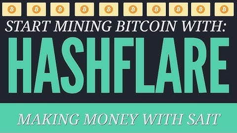 2nd DAY ON HASHFLARE MINING BITCOIN