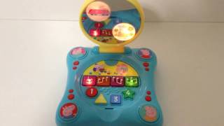 Peppa Pig Magic Mirror Laptop Toy Kids Baby Toy Lights Sounds