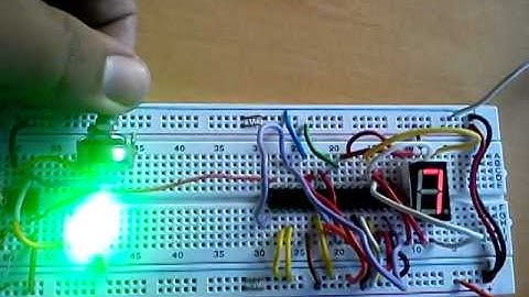 Proyecto contador de década y decodificador de BCD a 7 segmentos