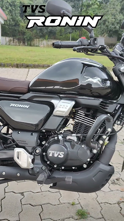 Exhaust Sound | 2023 TVS RONIN | #shorts #shortsvideo #trendingshorts #new #bike #220 #tvsronin