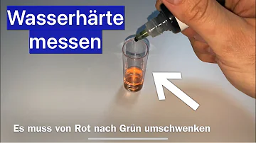 Wie testet man sein Wasser?