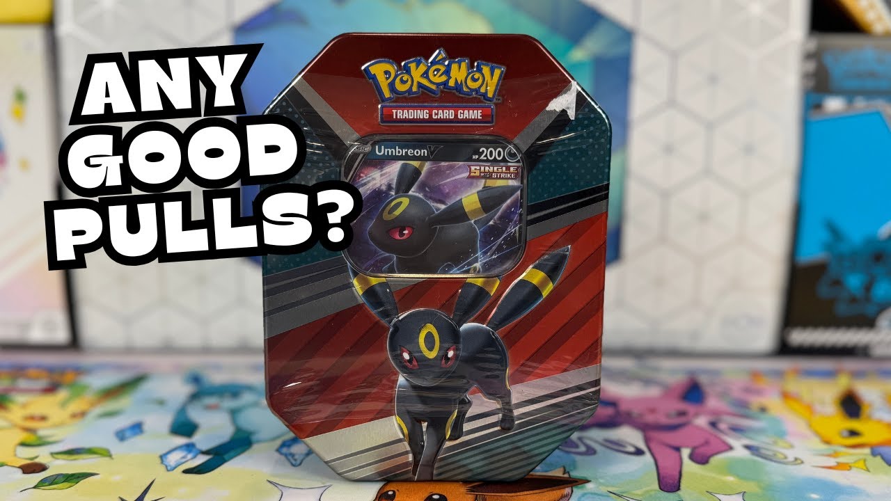 Opening Umbreon V Heroes Tin