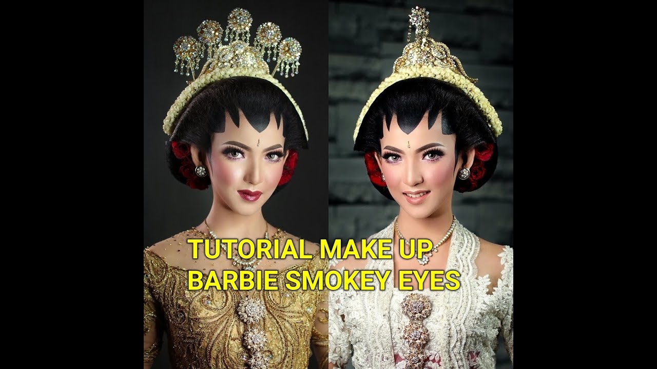 TUTORIAL MAKE UP BARBIE SMOKEY EYESWITH KOSMETIK LTPRO PART 2