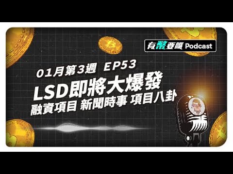 LSD即將大爆發 融資項目 新聞時事 項目八卦｜有幣要嗎 01月第3週 EP53