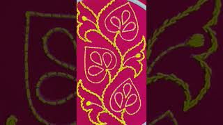 #beautiful hand embroidery #design #viral #shorts #shortvideo