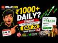 Trading Day 23 Trade Session 33 | Back testing Strategy for 100 Trading Sessions.