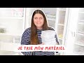 Gros tri de mon matriel de scrapbooking 