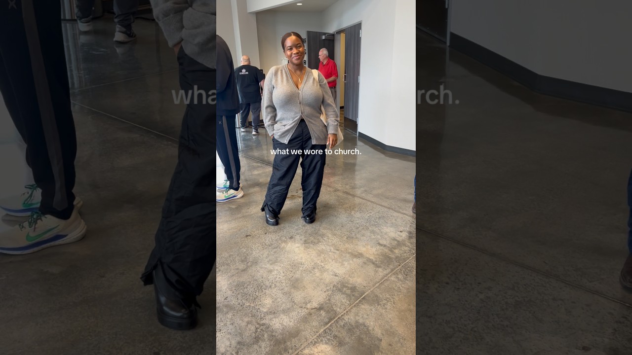 yesterday fits for church. 