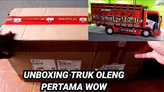 Unboxing Paket Mobil Truk Oleng Baru Murah dan Bagus