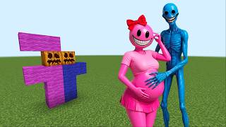 FALSITY HORROR MOD x PREGNANT LOVITY ADDON IN MINECRAFT!