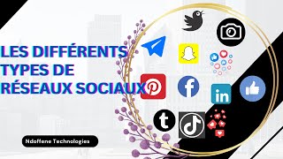 Les différents types de réseaux sociaux  #réseauxsociaux #interview #astucesdigitales