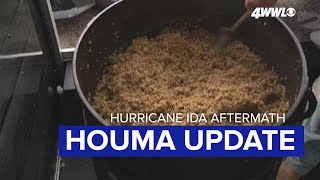 Warming hearts with warm meals after Hurricane Ida