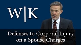 Defenses to Corporal Injury On Spouse Charges PC 273 5