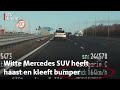 Verkeerspolitie heeft een mercedes op de radar die flink gas geeft  rtv utrecht