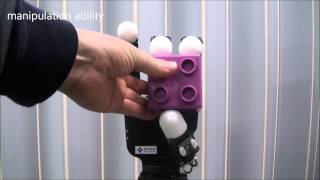 Robot Hand: demonstration of grasping and manipulation