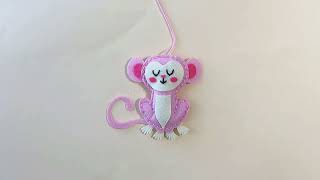 Tropical Friends Sewing Kit - Monkey