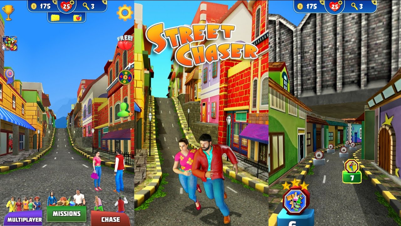 Street Chaser android gameplay.