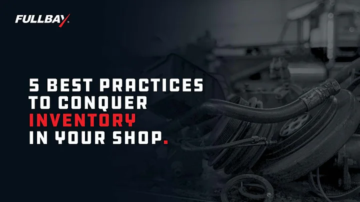 5 Best Practices to Conquer Inventory in your Shop