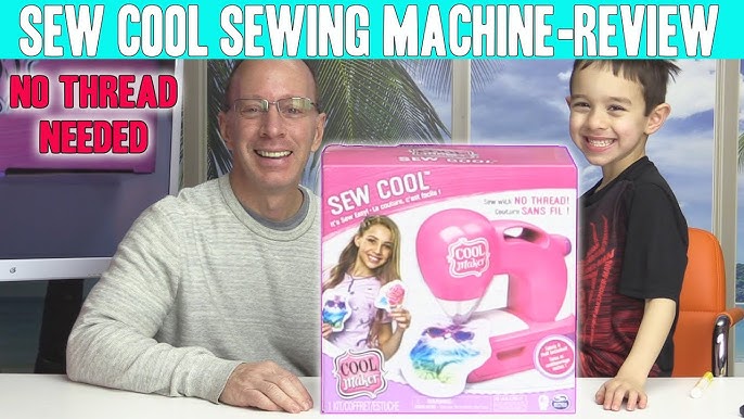Cool Maker CLOSEOUT! Sew Cool Sewing Machine with 5 Trendy