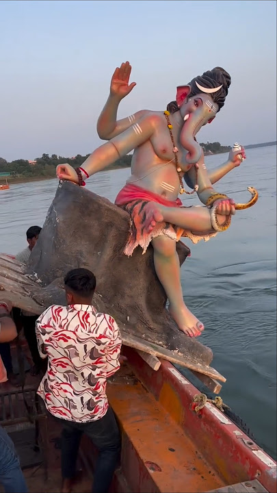 Ganpati Visarjan | Ganesh Visarjan #shorts #ganpativisarjan #ganpatibappamorya