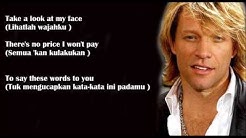 Always   Bon Jovi   Lyrics Terjemahan Indonesia   YouTube  - Durasi: 5:48. 