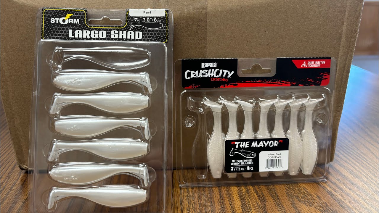 Review) Rapala Crush City The Mayor vs. Storm Largo Shad 