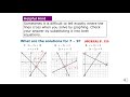 Understanding Systems of Linear Equations